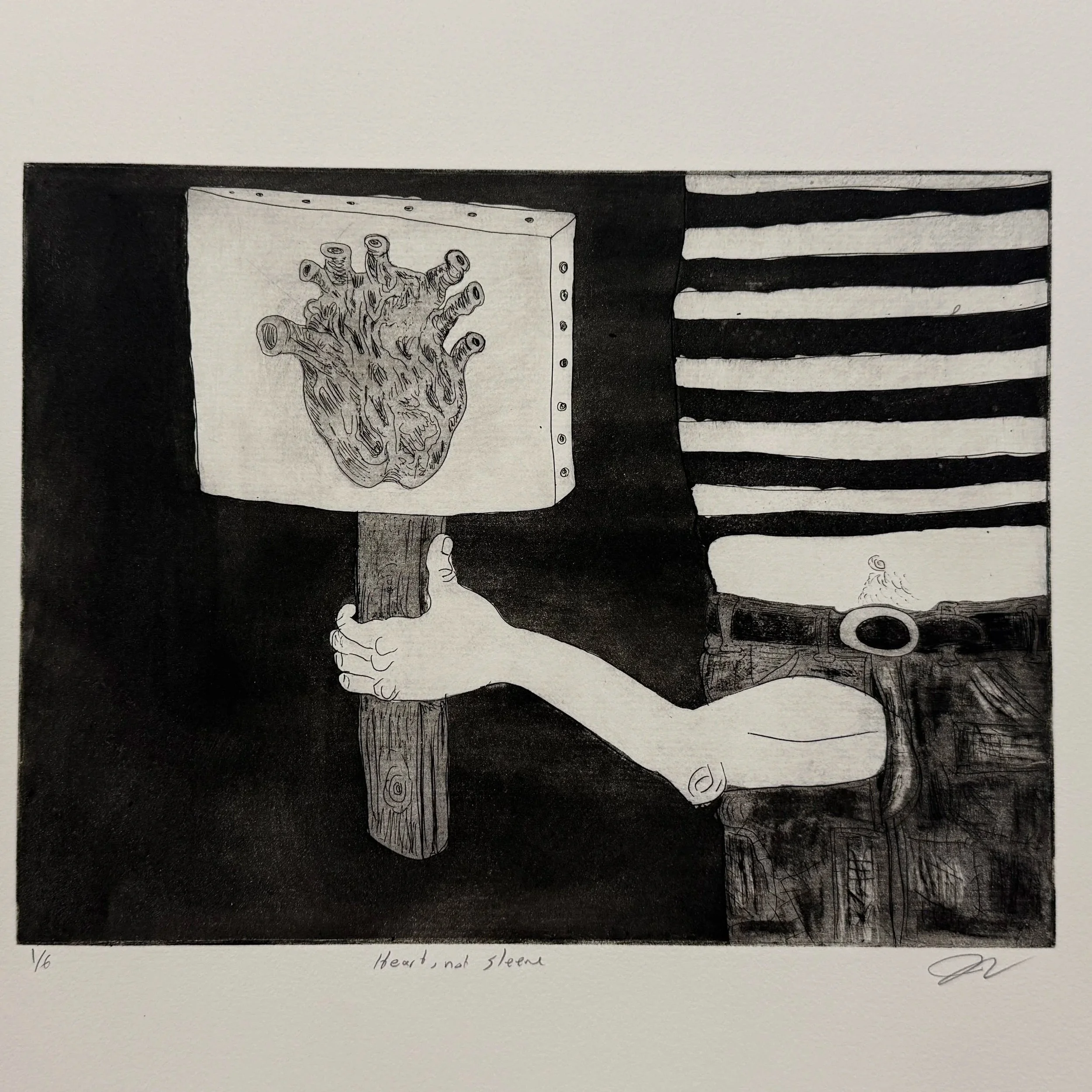 sign etching aquatint 16 by 12 inches 2026