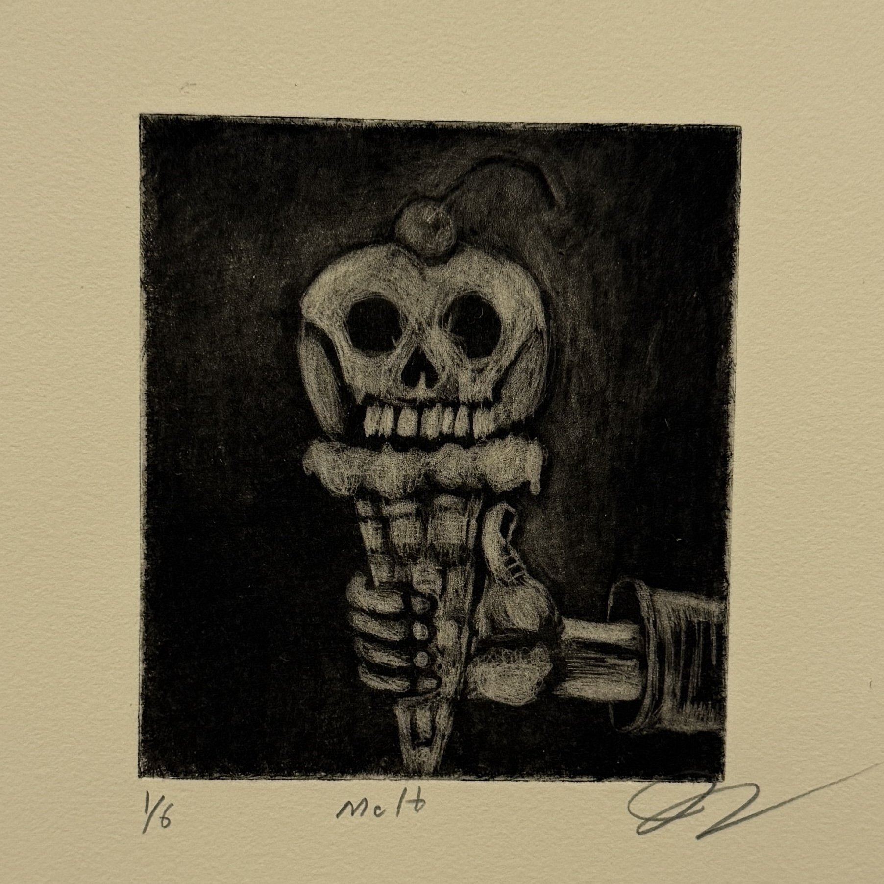 melt mezzotint 4 by 6 inches 2026