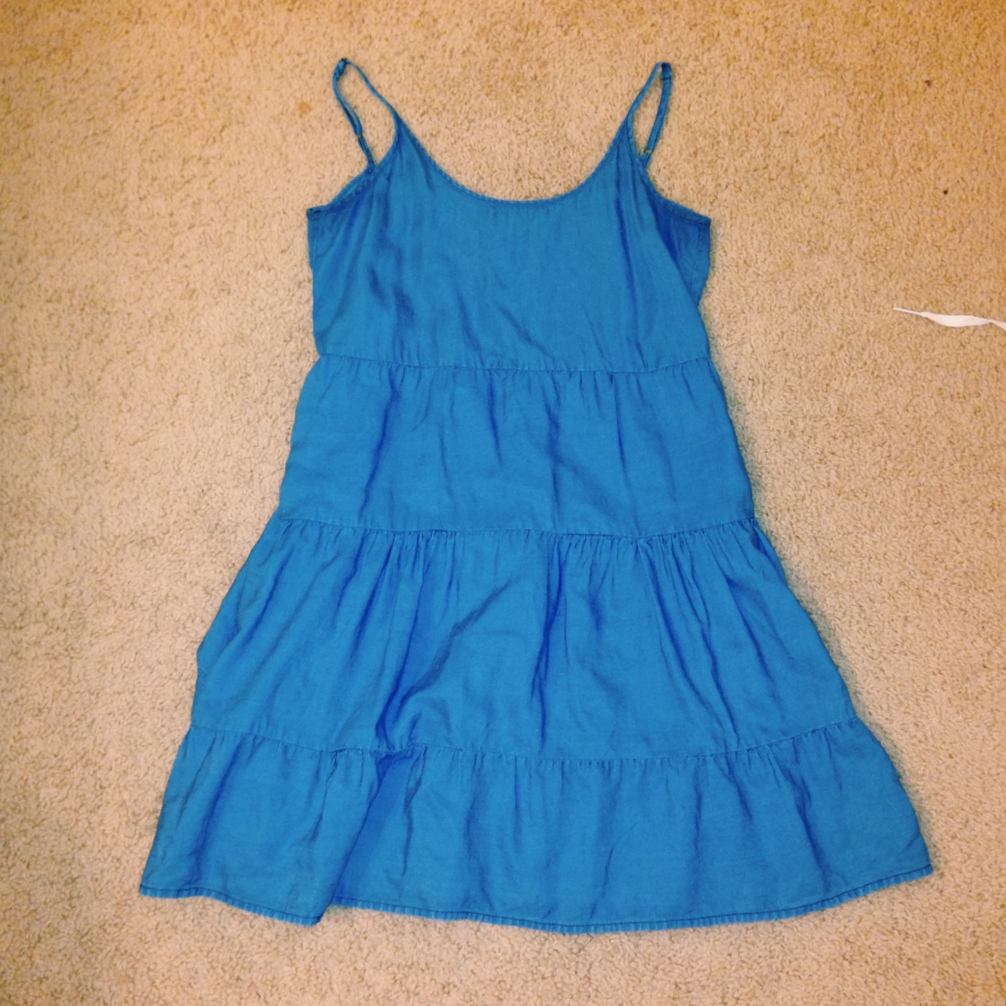 | Chambray Sundress: Molly Greene, sold out but similar here and here |