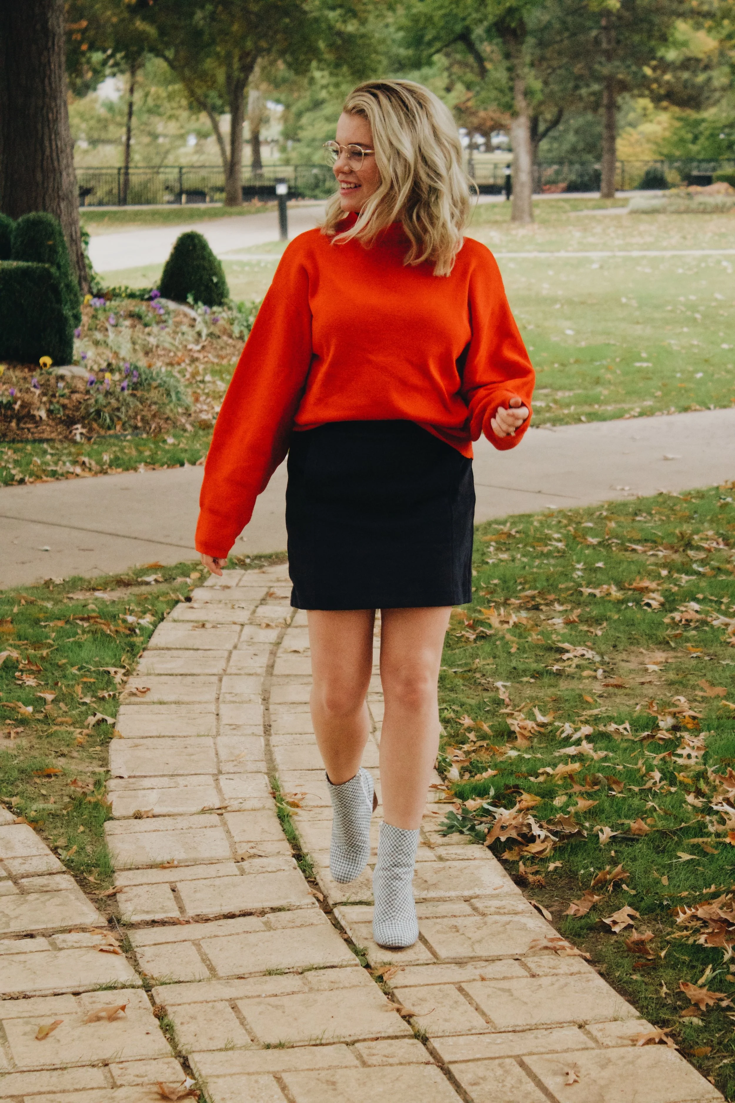 A Pop of Color for Fall