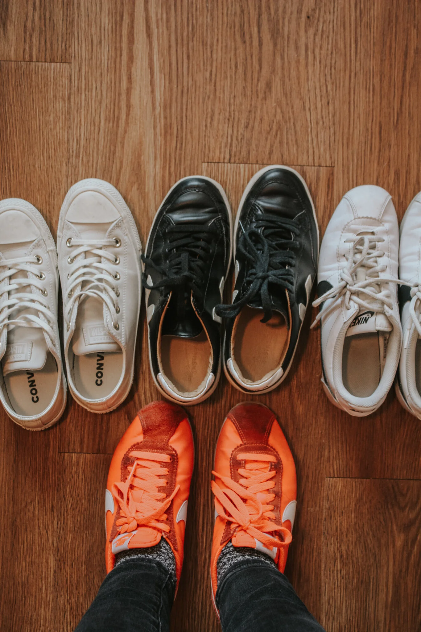 cute outfits with nike cortez