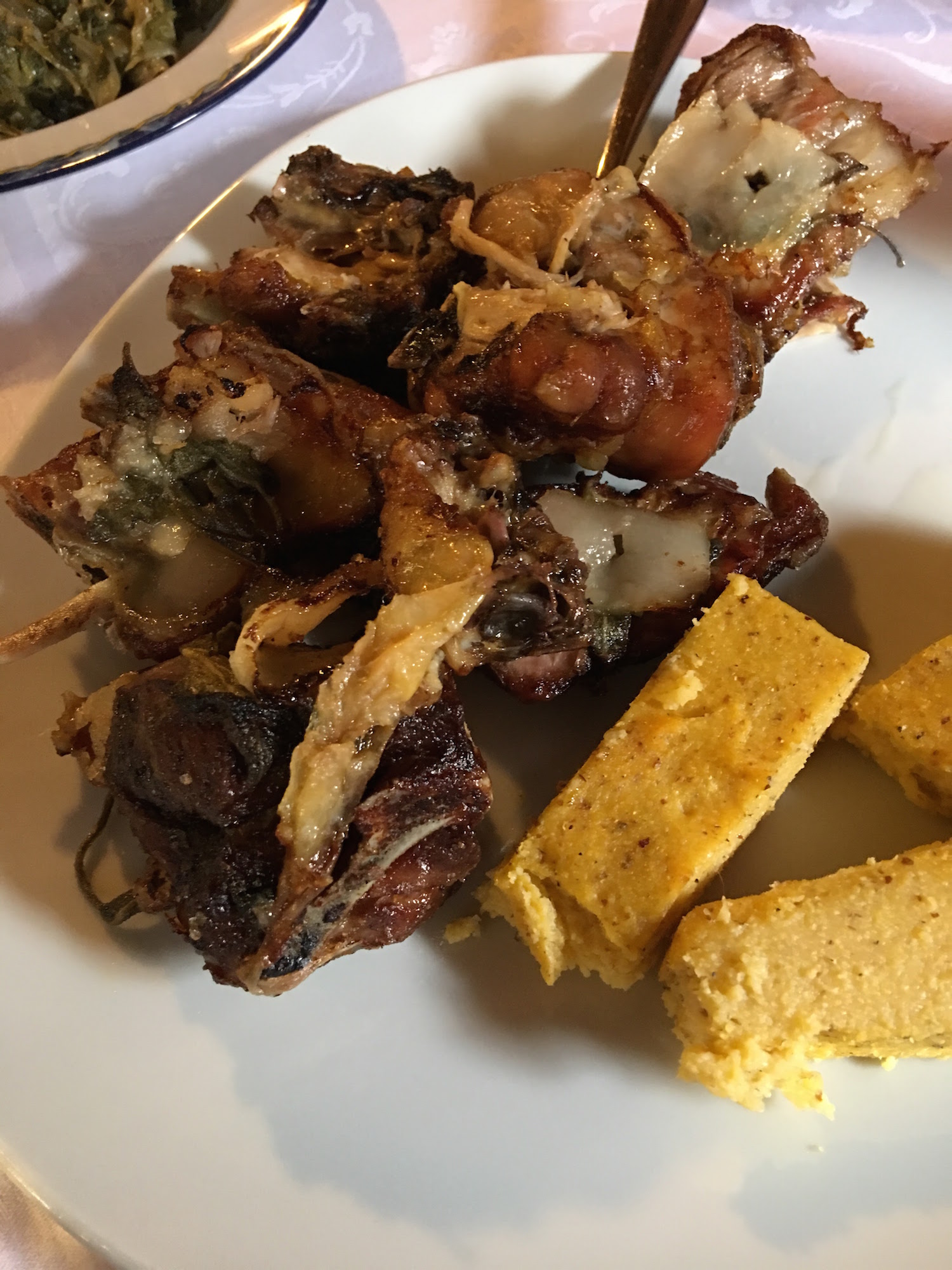 (Same course as above, but plated.)