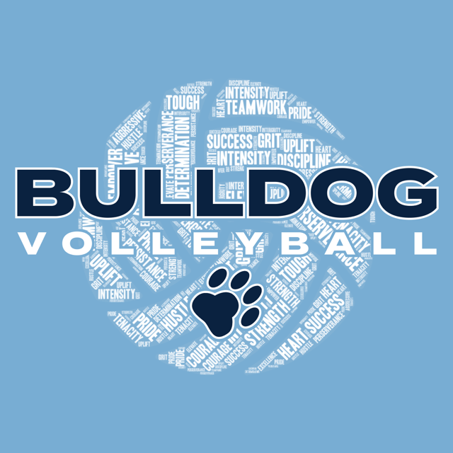 Bulldog Volleyball Design