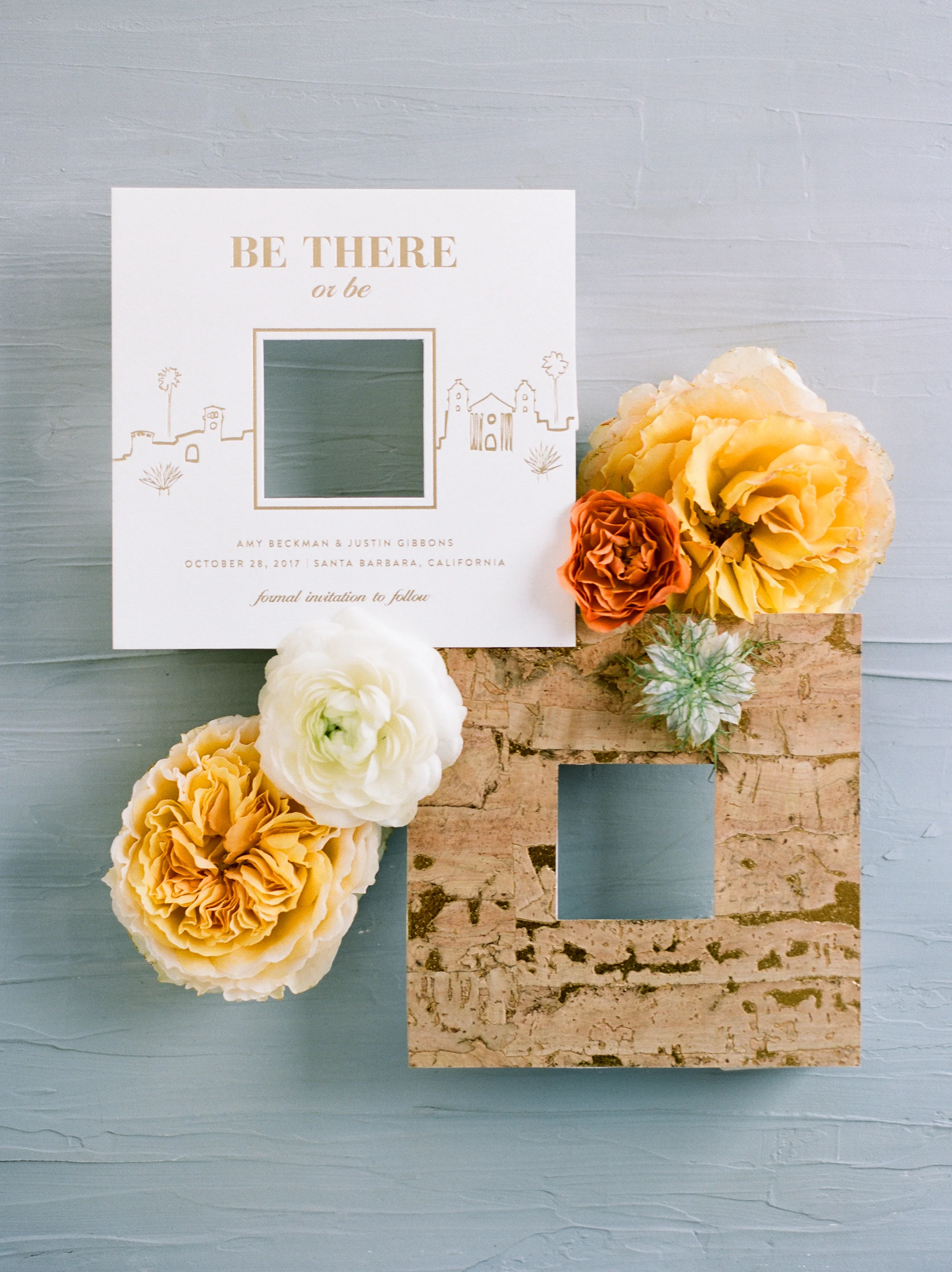 Photo by Anna Delores Photography / Save the Date by Oak and Orchid