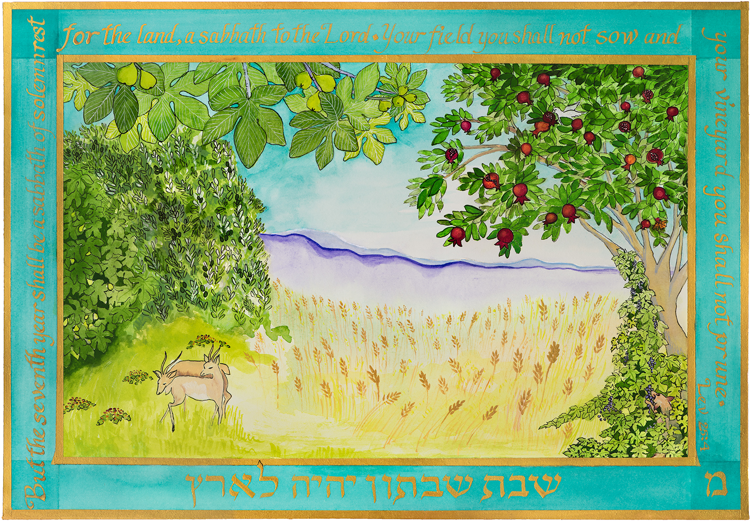 A Sabbath of Sacred Rest for the Land