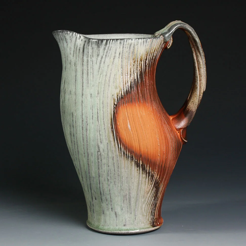 Isaac Howard - Soda fired funcional ceramic - In Tandem Gallery www.intandemgallery.com - Bakersville NC