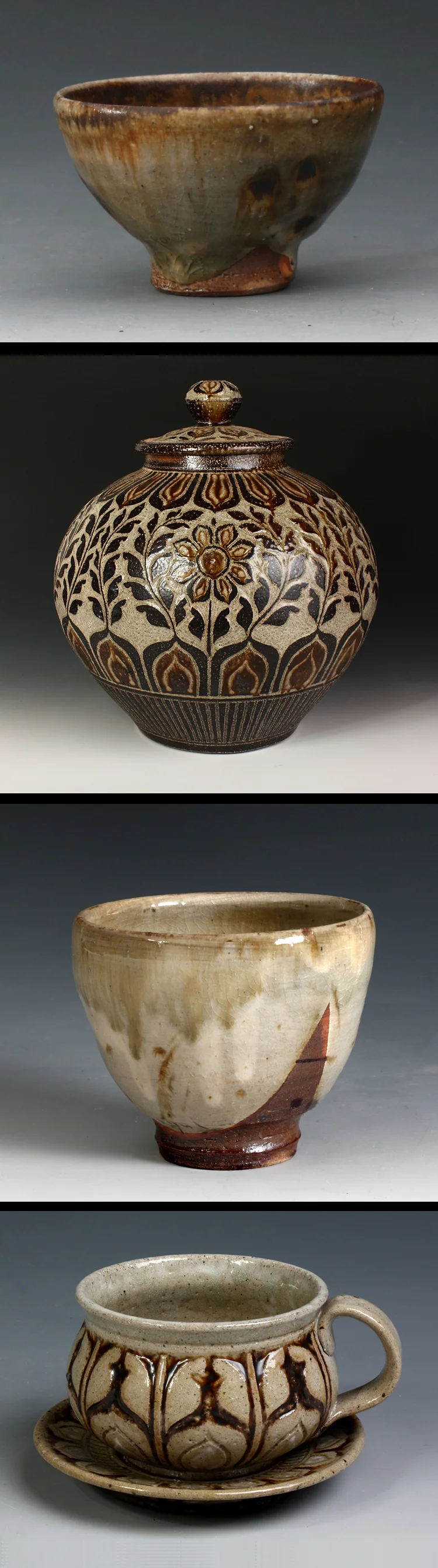 Top to bottom: Hitomi Shibata - Kate Johnston - Hitomi Shibata - Kate Johnston