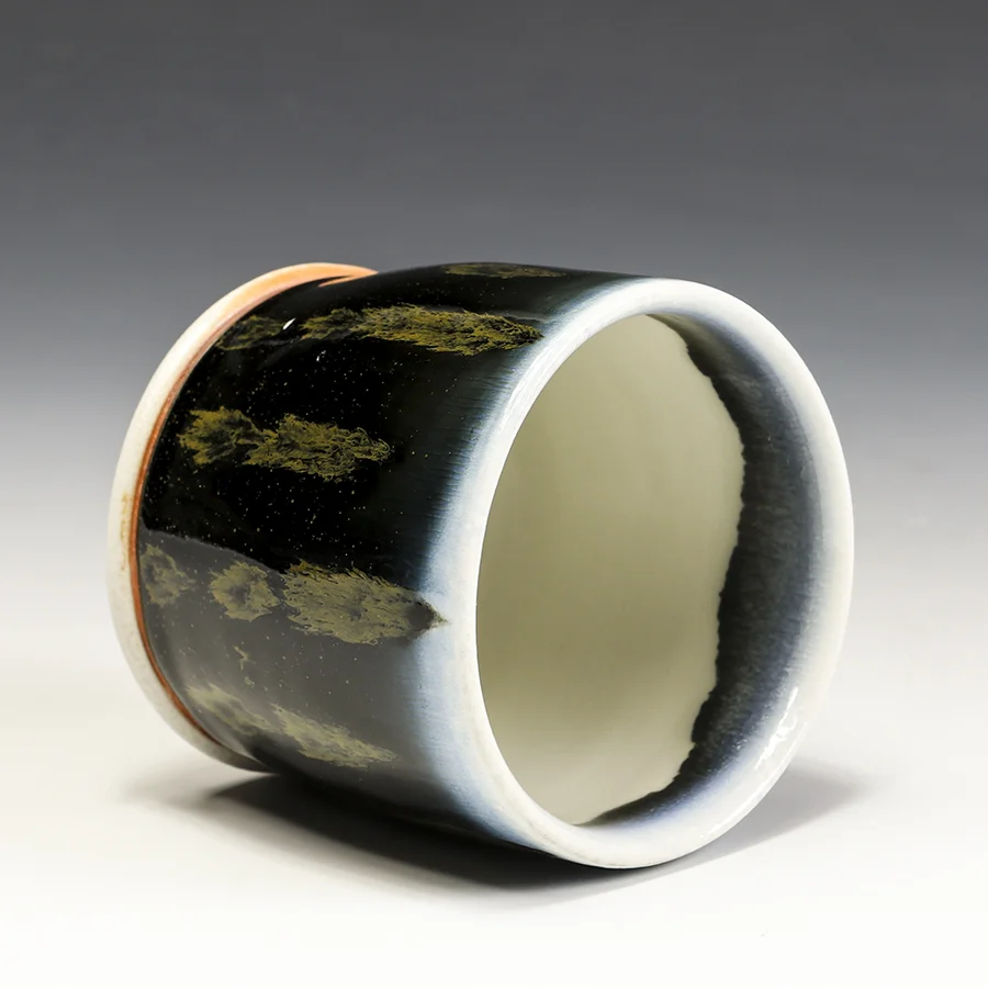 Nolan Baumgartner, Cup, Beautiful glaze, In Tandem Galley www.InTandemGallery.com