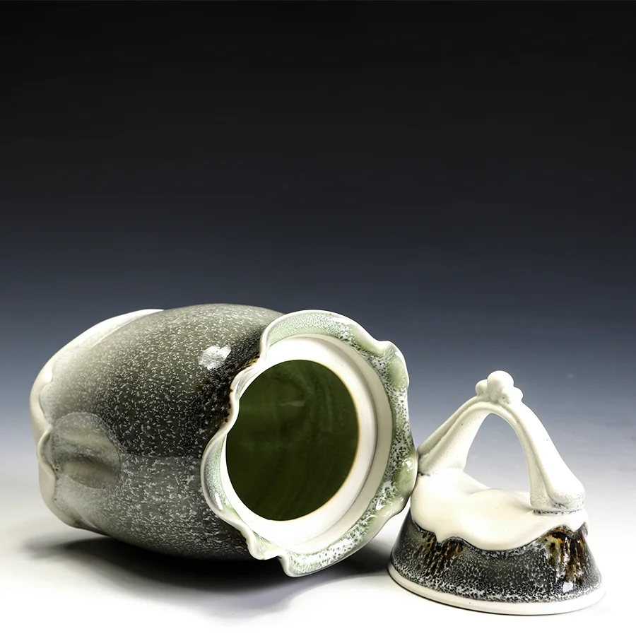 Martha Grover, Porcelain Lidded Jar, In Tandem Gallery www.intandemgallery.com