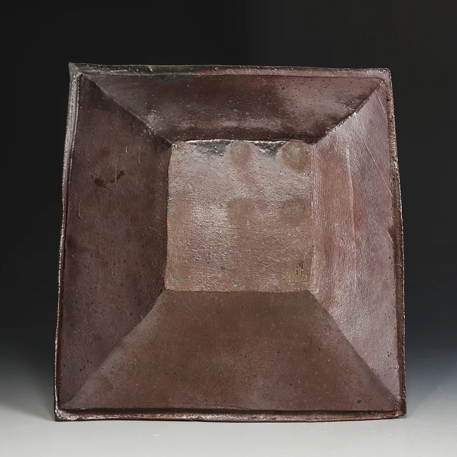 Steve Schaeffer, woodfired Tray, In Tandem Gallery www.intandemgallery.com