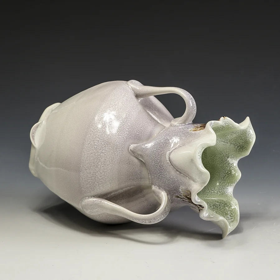 Martha Grover, Porcelain Vase, In Tandem Gallery www.intandemgallery.com