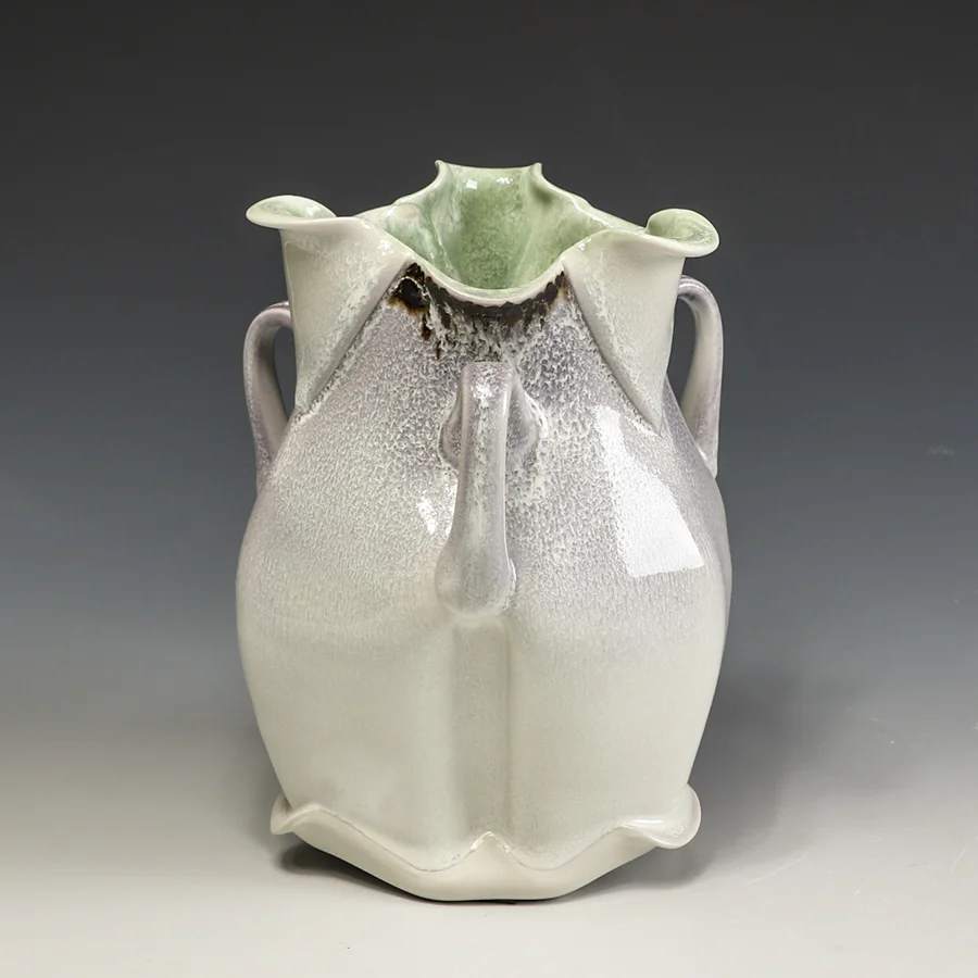 Martha Grover, Porcelain Vase, In Tandem Gallery www.intandemgallery.com