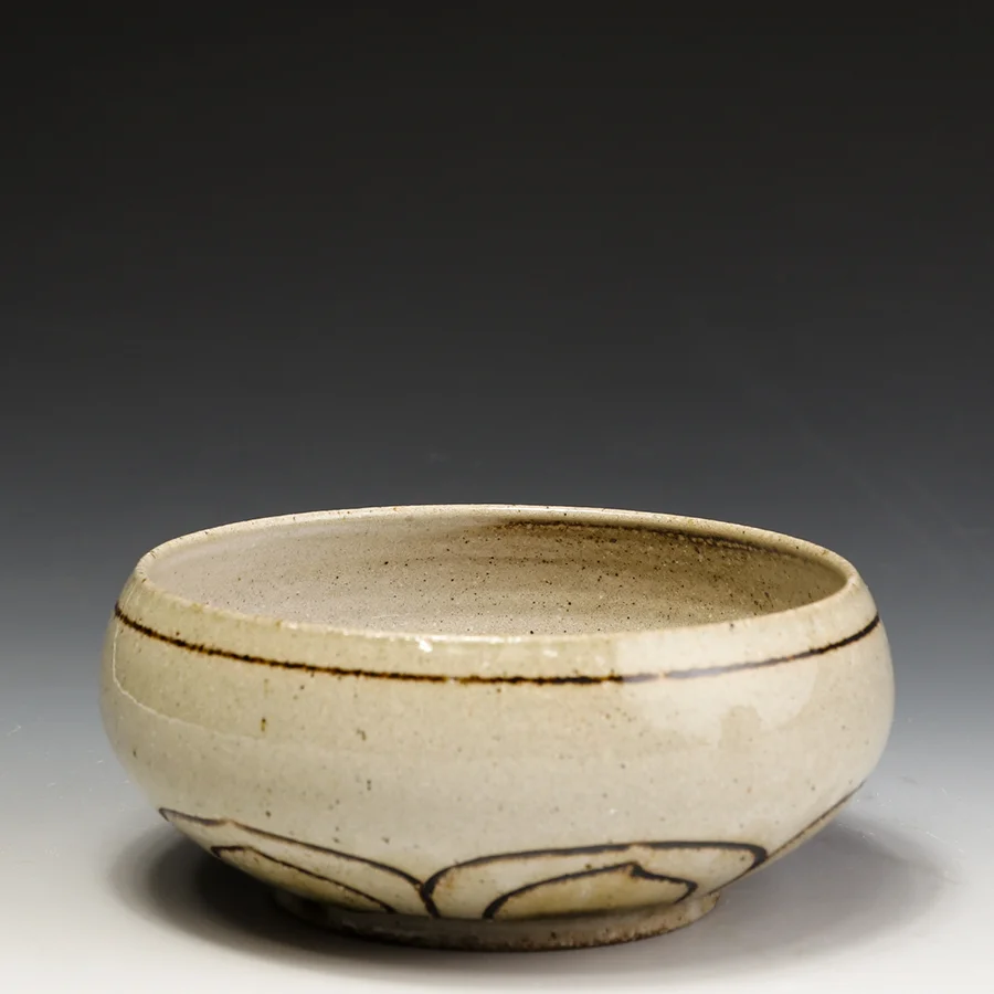 Kate Johnston, Bowl, Wood Fired Carved, In Tandem Gallery www.intandemgallery.com