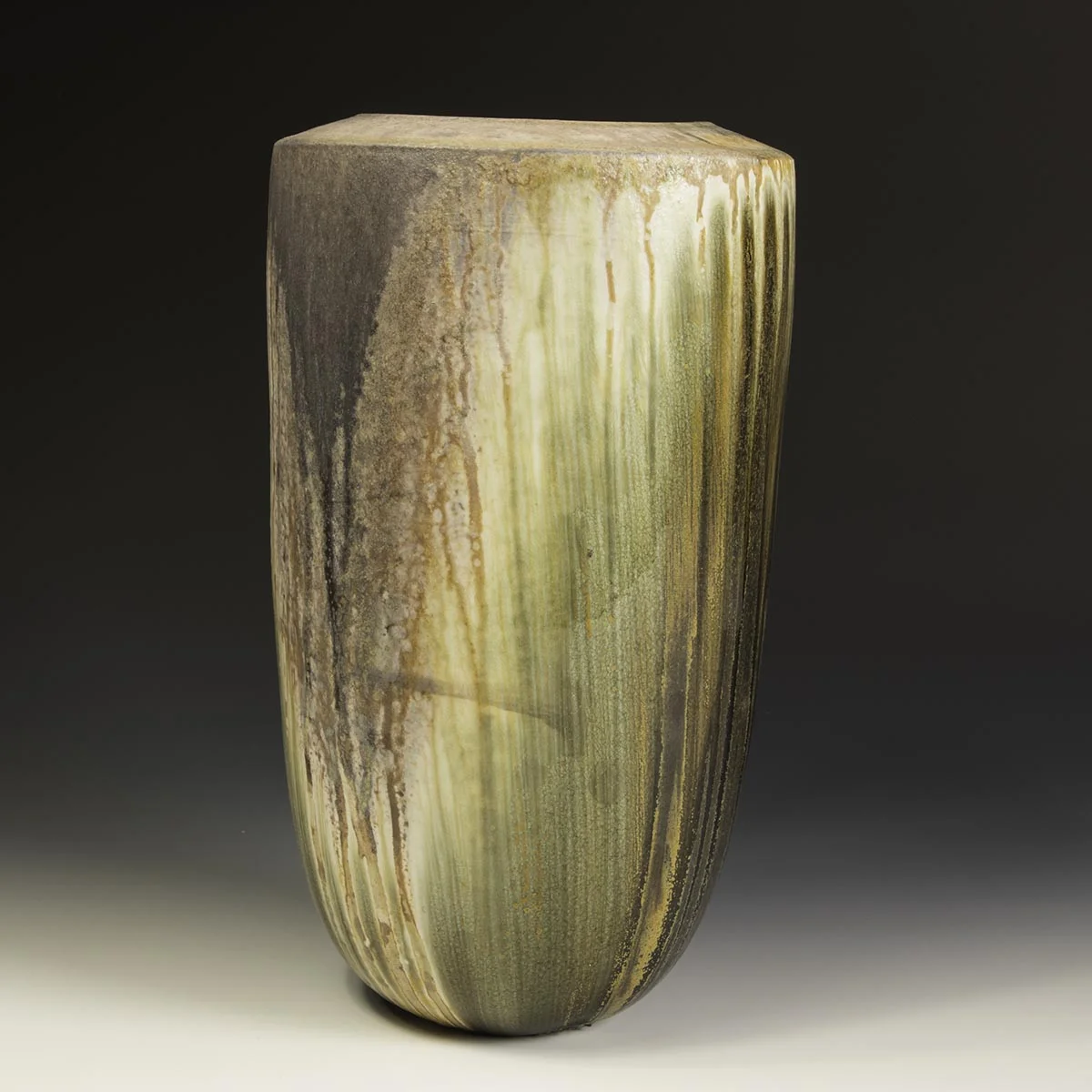 Jim Lard, Wood Fired Vase, In Tandem Gallery www.intandemgallery.com