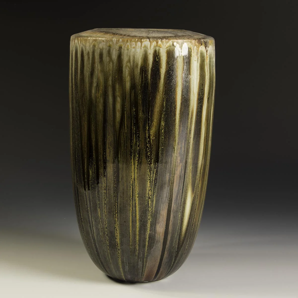 Jim Lard, Wood Fired Vase, In Tandem Gallery www.intandemgallery.com