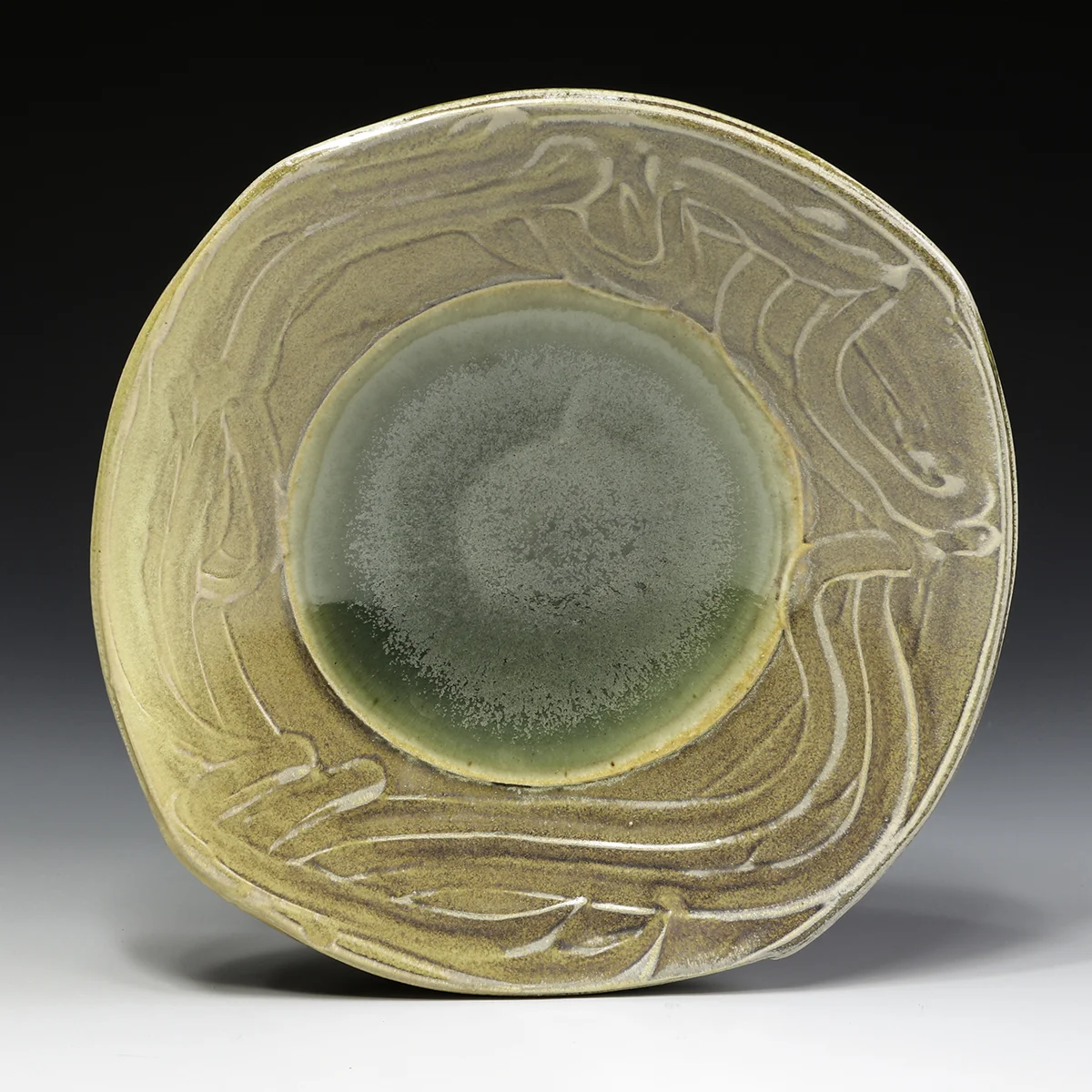 Richard Aerni, Ash Glaze Bowl, In Tandem Gallery www.intandemgallery.com