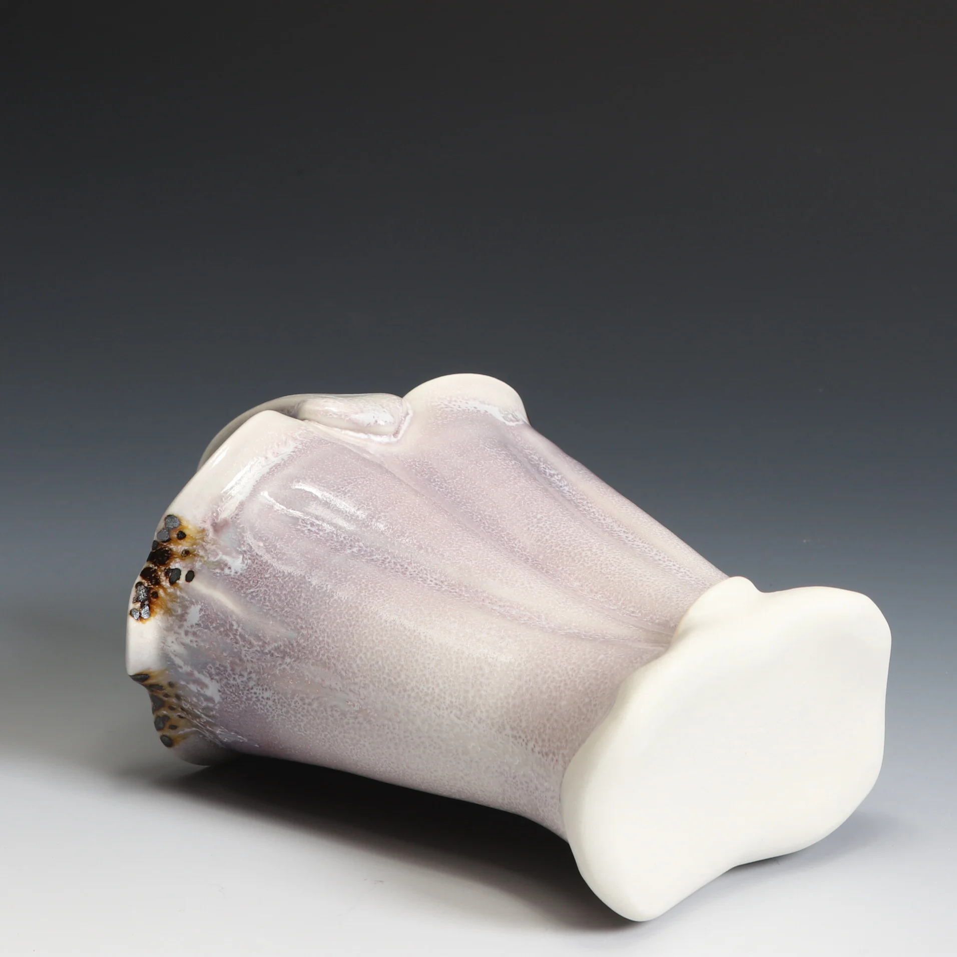 Martha Grover,  In Tandem Gallery www.intandemgallery.com, Porcelain Basket,