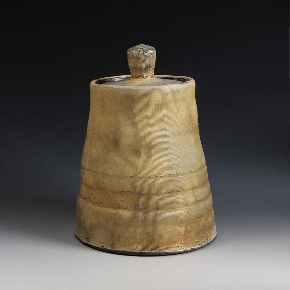 Matt Kelleher, Jar, Soda-Fired, Red Clay, In Tandem Gallery www.intandemgallery.com