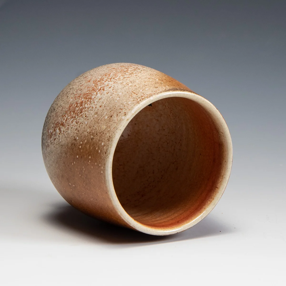 Louis Reilly, Soda Fired Stoneware Cup, In Tandem Gallery www.intandemgallery.com