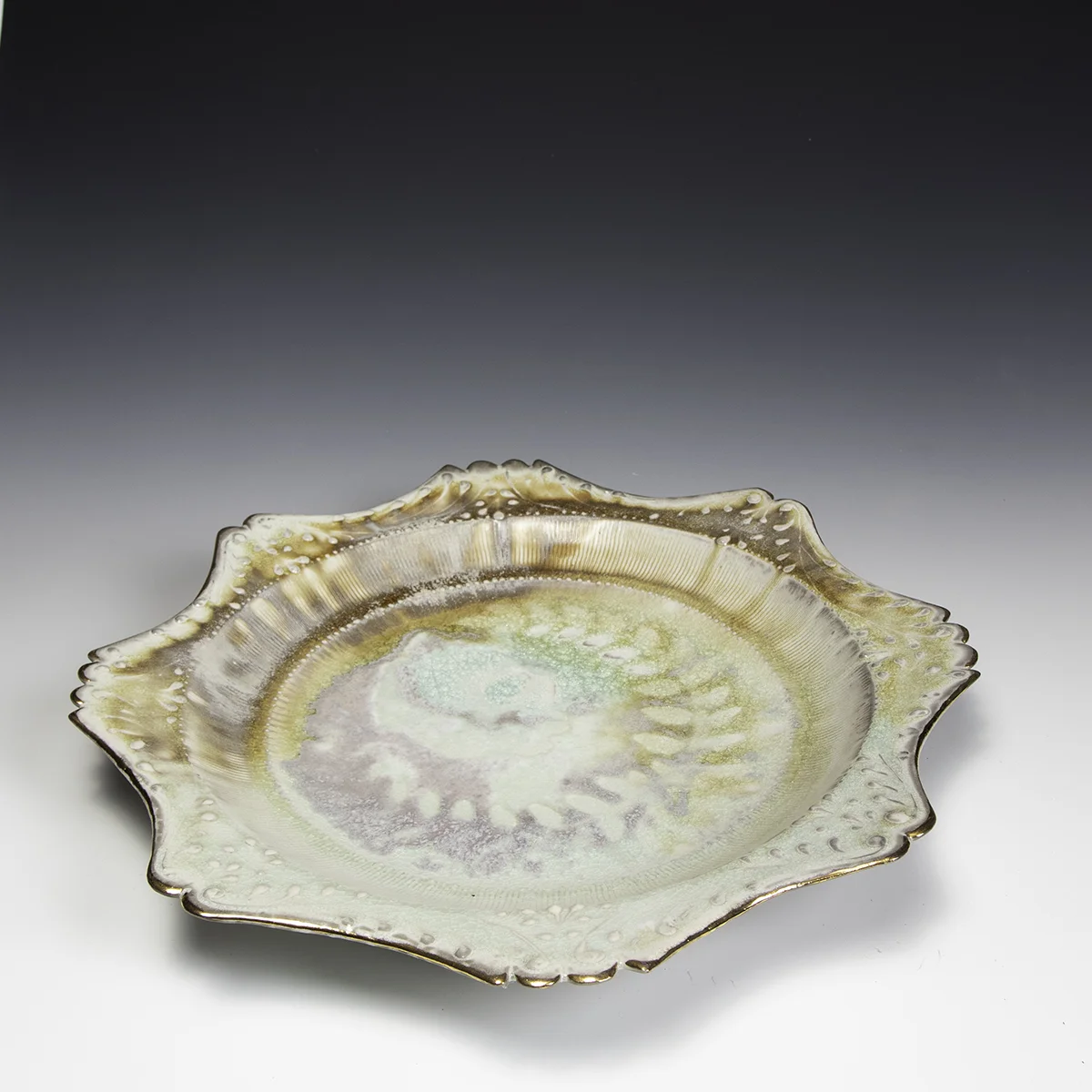 Mike Stumbras, Soda Fired Porcelain, Wall Piece, In Tandem Gallery www.intandemgallery.com - Bakersville NC 