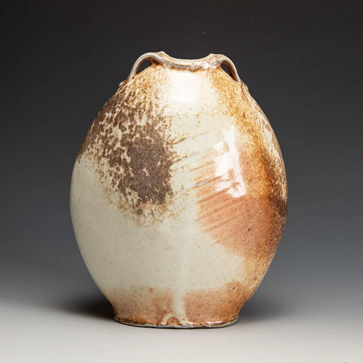 Bede Clarke - Wood fired pottery - In Tandem Gallery www.intandemgallery.com - Bakersville NC