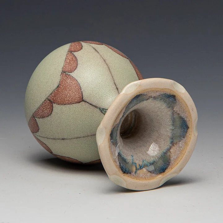 Jennifer Wankoff, funcional ceramic Hebrew and Jewish traditions, In Tandem Gallery www.intandemgallery.com - Bakersville NC
