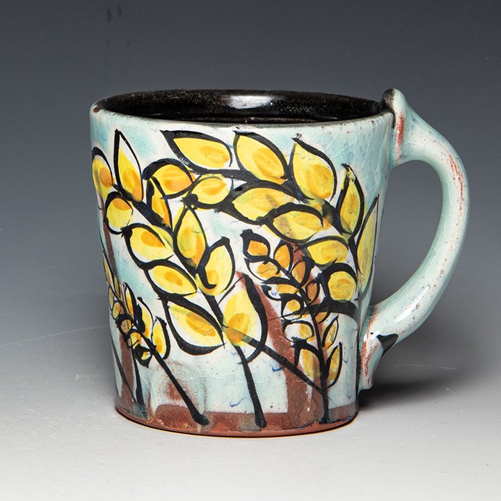 Sasha Barrett - Flat Bottom Mug - sba020 — In Tandem Gallery - Bakersville  NC