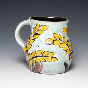 Sasha Barrett - Flat Bottom Mug - sba018 — In Tandem Gallery - Bakersville  NC