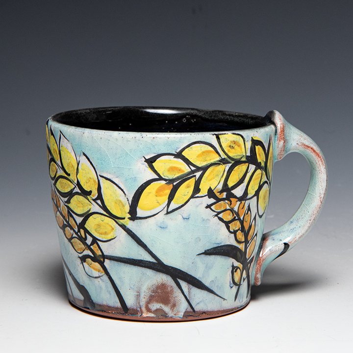 Sasha Barrett - Flat Bottom Mug - sba018 — In Tandem Gallery - Bakersville  NC