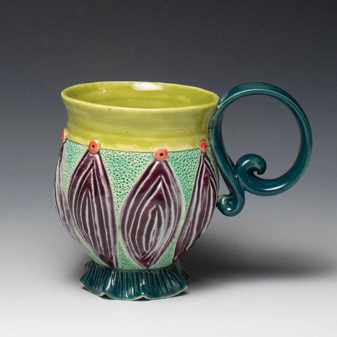 Jenny Lou Sherburne Mug jls008 — In Tandem Gallery Bakersville NC