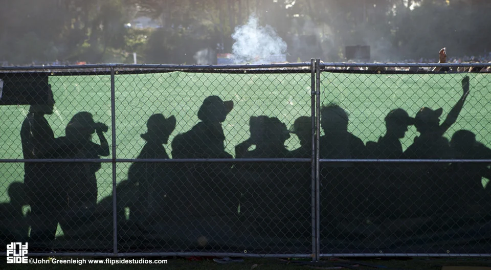 The crowd at Hardly Strictly Bluegrass Festival