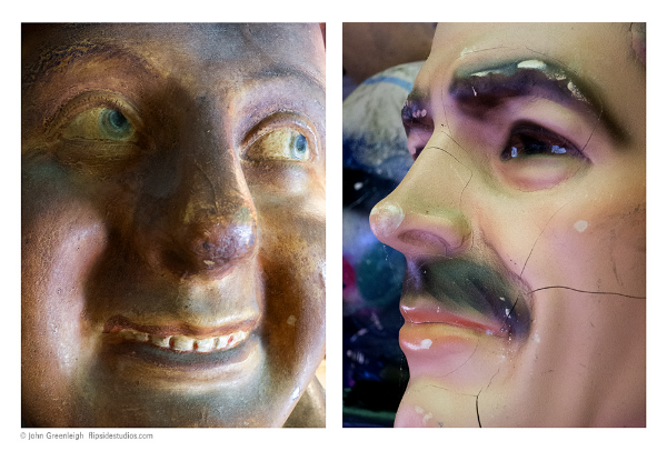 Vintage mannequins, Topanga Canyon, LA