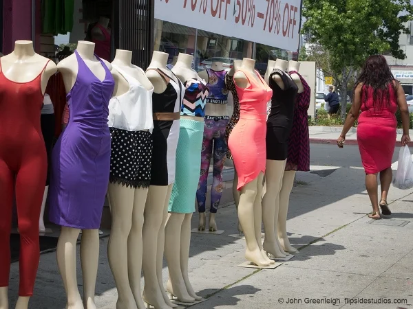 Mannequins on Pico Blvd, LA