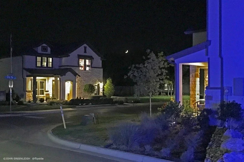 Quarantine night walk no. 21, Austin TX&nbsp;&nbsp;#subdivisions #iphone #nightphotography #landscapephotography&nbsp;#coronavirus #pandemic&nbsp;&nbsp;#atxphotographer #streetphotography #streetphotographer #n8zine #take_magazine #flakphoto #streetp