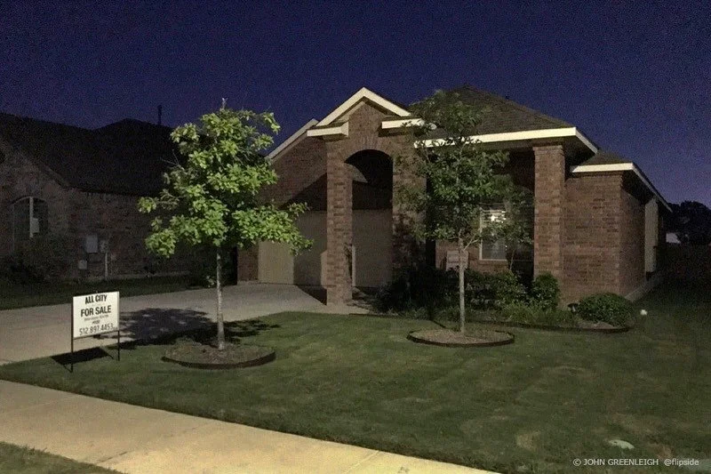 Quarantine night walk no. 19, Austin TX&nbsp;&nbsp;#subdivisions #iphone #nightphotography #landscapephotography&nbsp;#coronavirus #pandemic&nbsp;&nbsp;#atxphotographer #streetphotography #streetphotographer #n8zine #take_magazine #flakphoto #streetp