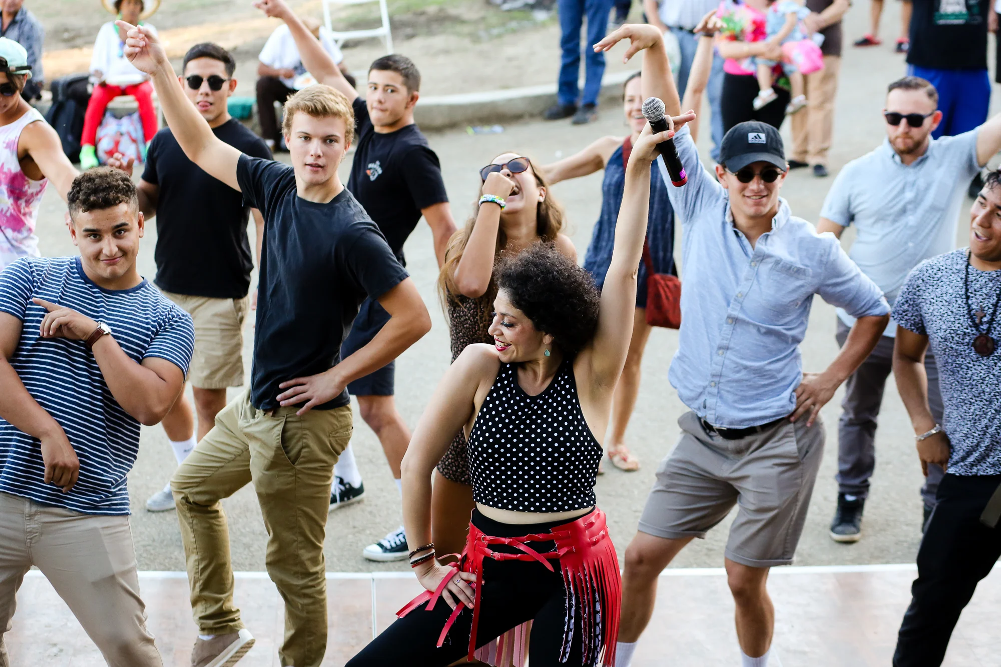 Dance Instructor, Independencia Day Tardeada, MacArthur Park, L.A