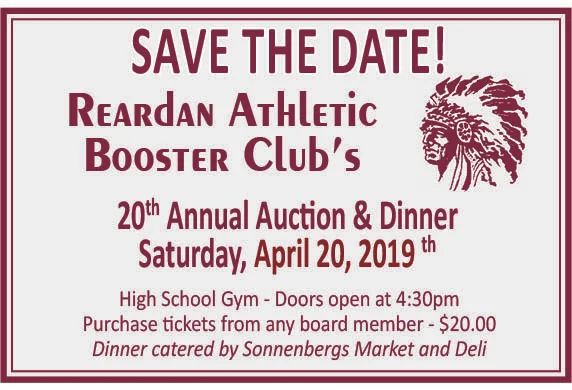 Reardan Athletic Booster Club's Auction & Dinner