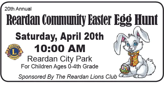 Reardan Community Easter Egg Hunt