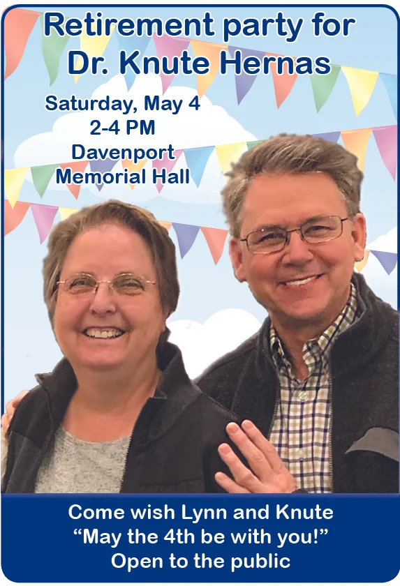Dr Hernas' Retirement Party!