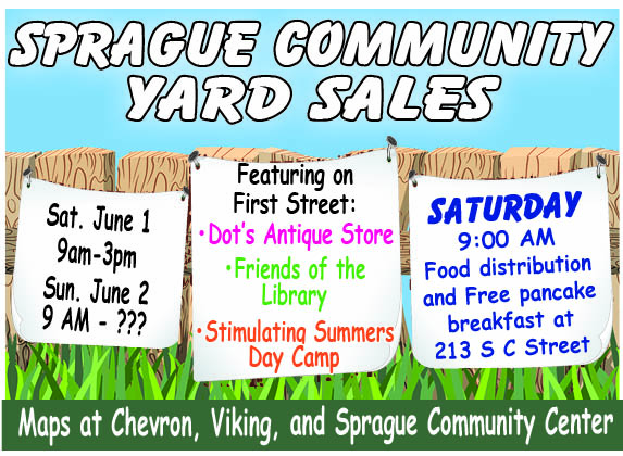 Sprague Community Yard Sales
