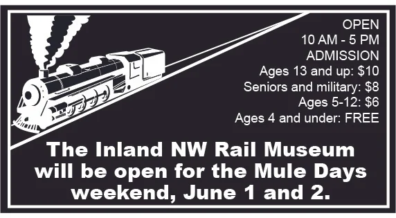Inland NW Rail Museum - Mule Days