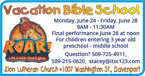 VBS at Zion Lutheran in Davenport
