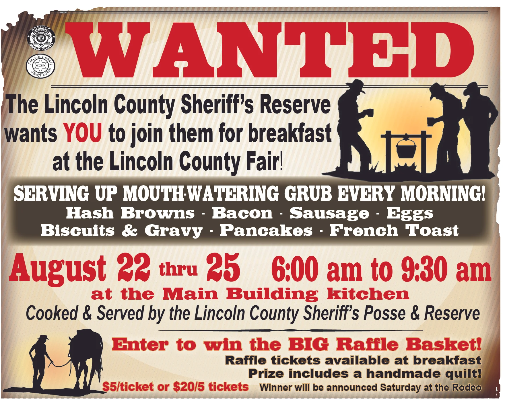 Sheriff's Posse Breakfast