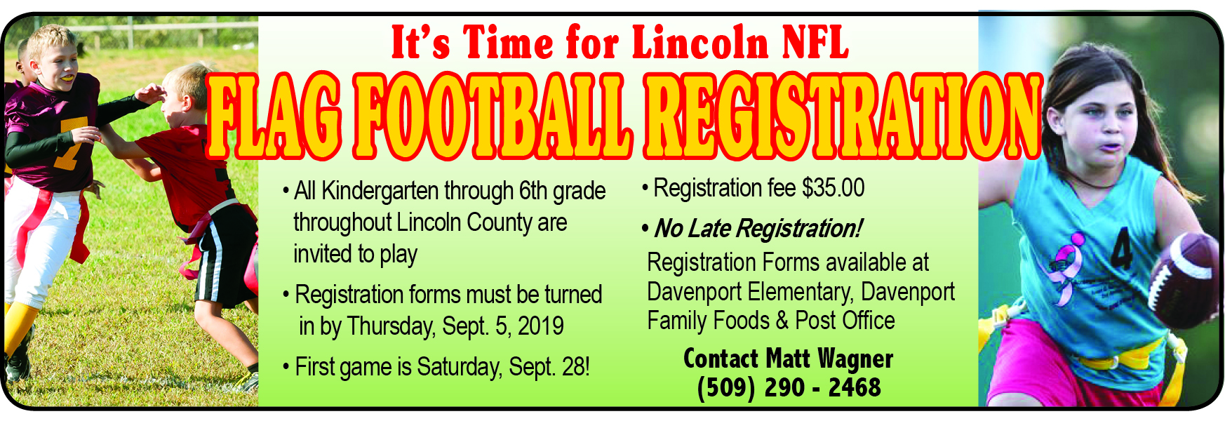 Lincoln NFL Flag Football