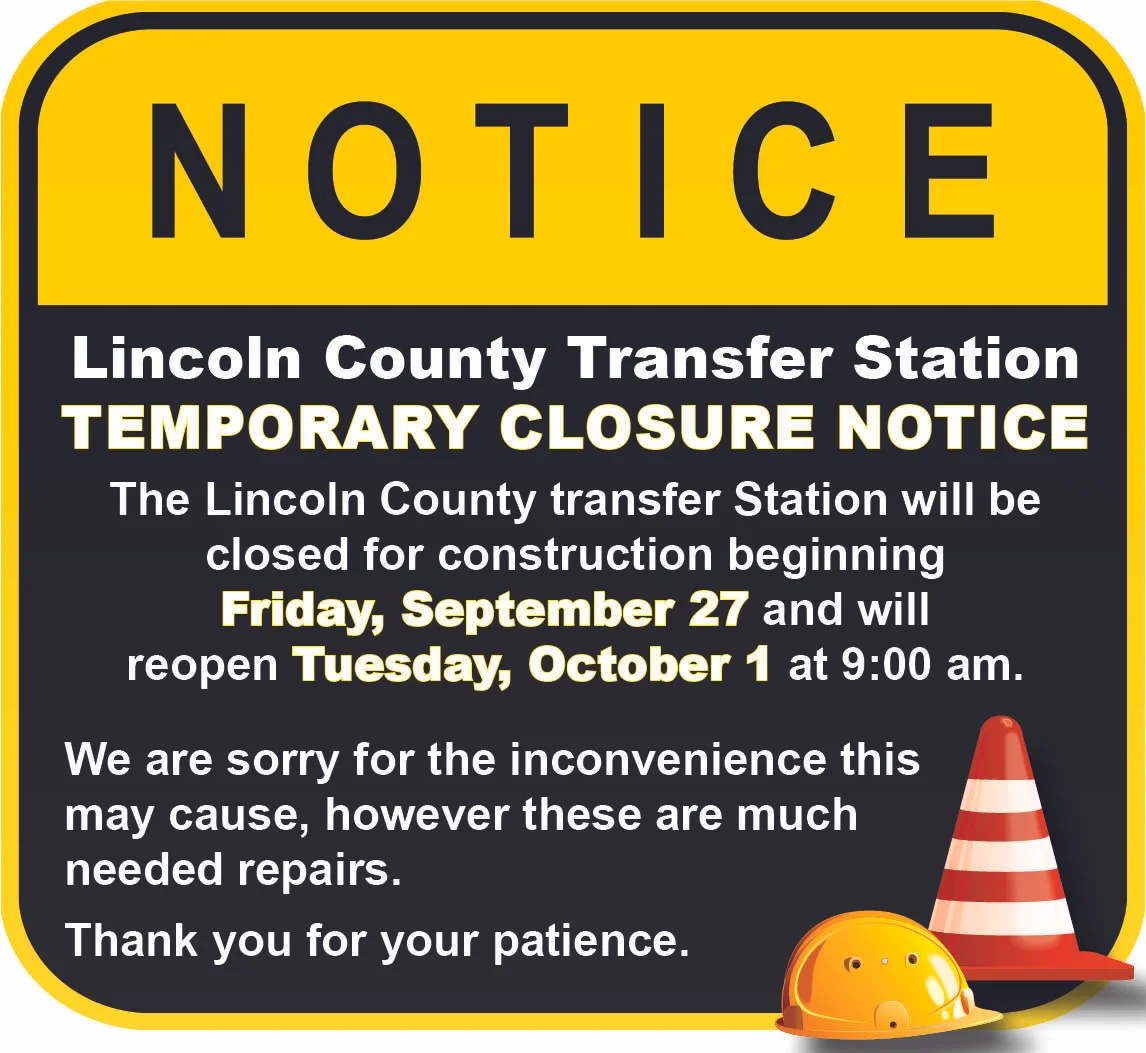 Closure Notice