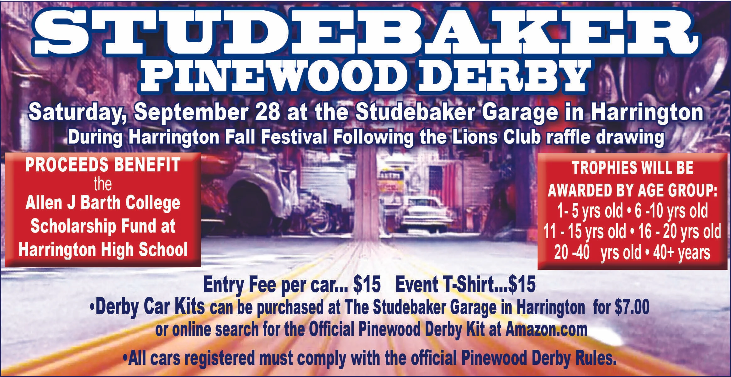 Studebaker Pinewood Derby