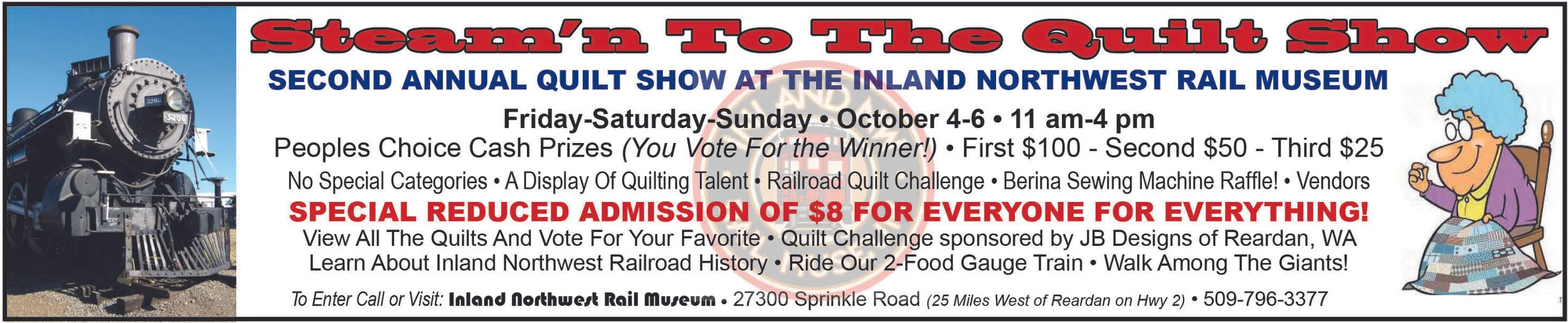 Steam'n to the Quilt Show