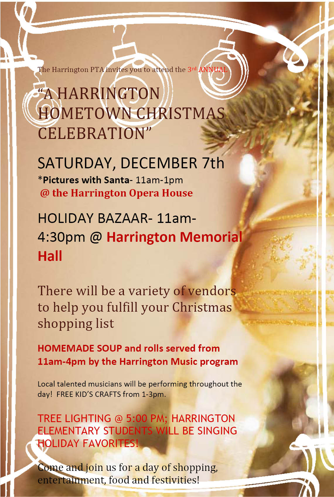 A Harrington Hometown Christmas Celebration