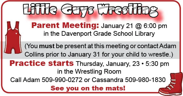 Little Guys Wrestling: Parent Meeting