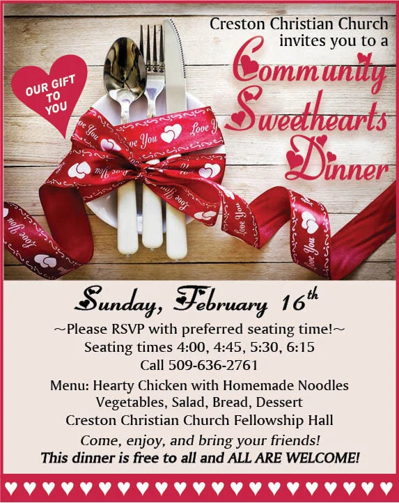 Community Sweethearts Dinner